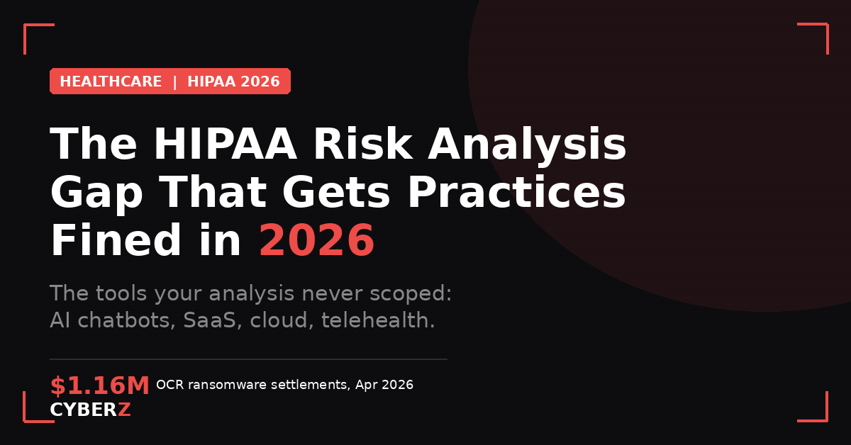 HIPAA Risk Analysis Requirements in 2026: The Scope Gaps OCR Is Fining