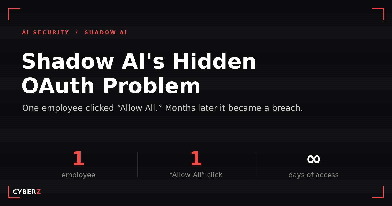 Shadow AI's Hidden OAuth Problem: How to Find Which AI Tools Can Reach Your Google Workspace